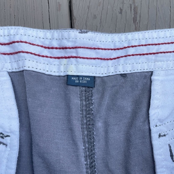 Polo Ralph Lauren Cargo Shorts Men's 38 Light Grey Surplus Fit Military RL-067 - Picture 4 of 8